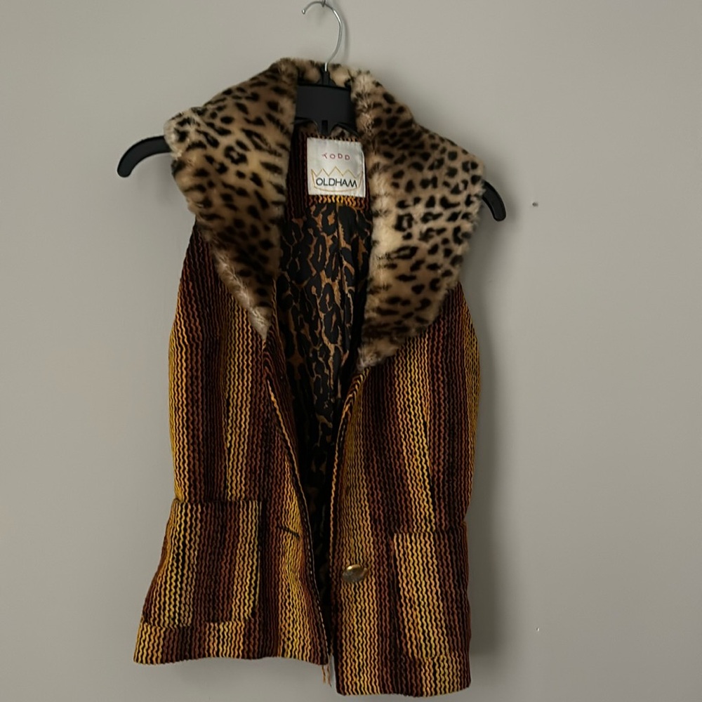 Todd Oldham Vintage Vest